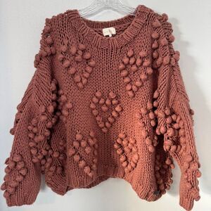 Entro bobble knit sweater